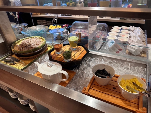 美味しい朝食（ビュッフェ式）